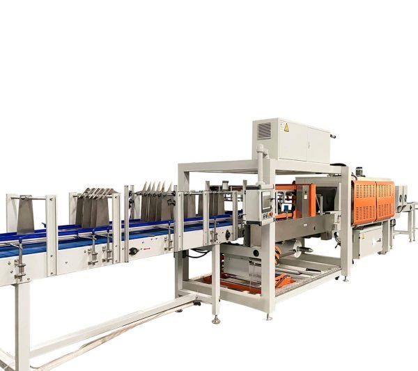 Automatic PE film shrink wrapping machine