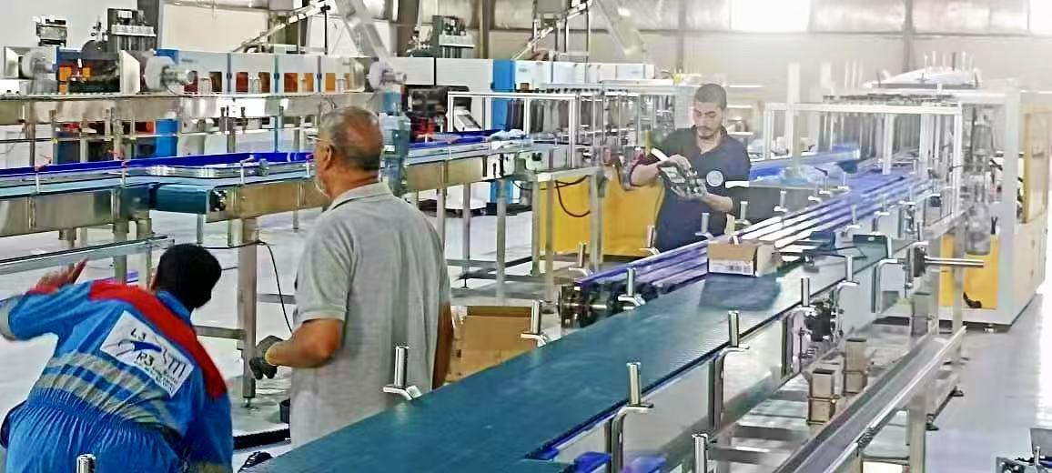 15000BPH Pure Water Bottling Line in Saudi Arabia 15000BPH Pure Water Bottling Line in Saudi Arabia