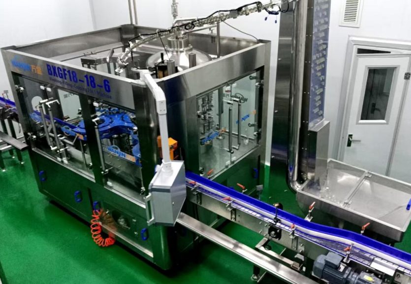 6000BPH glass bottle production line project 6000BPH glass bottle production line project